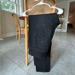 COS black tapered jeans | 34x34